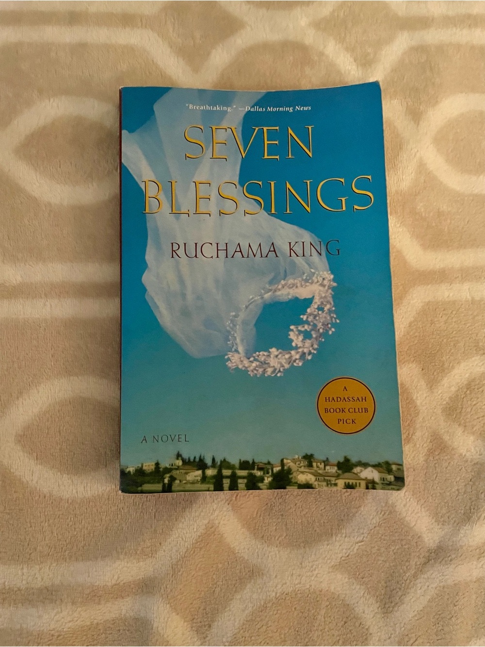 Seven Blessings by Ruchama King - Blue Cover Paperback
